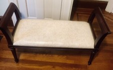 Bombay mahogany upholstered for sale  Long Island City