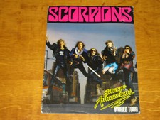 SCORPIONS - SAVAGE AMUSEMENT - OFFICIAL 1987/88 TOUR PROGRAMME   (PROMO) comprar usado  Enviando para Brazil