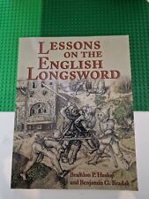 Lessons english longsword.2010 for sale  UK