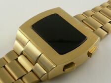 ELVIS WATCH 2 1970s Old Vintage Style LED LCD DIGITAL Rare Retro Watch p1 GOLD comprar usado  Enviando para Brazil