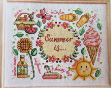 Stickvorlage sommer sachen gebraucht kaufen  Wuppertal