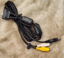 Cabo de áudio e vídeo genuíno Nikon OEM USB RCA AV ZCAT 2035-0930 Nikon D50 comprar usado  Enviando para Brazil