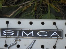 Simca monogramme logo d'occasion  Beaucaire