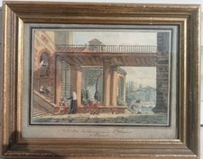 Tableau ancien encadré d'occasion  Bressuire