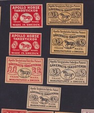 Antique match tag d'occasion  Expédié en Belgium