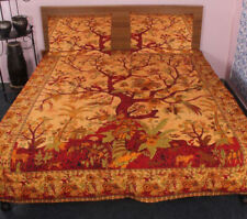 Indian Tree Of Life Single Duplo tamanho Cama Colcha Capa de Edredom Oona Cobertor Boho comprar usado  Enviando para Brazil