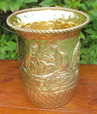 Solid brass planter for sale  Scotland Neck