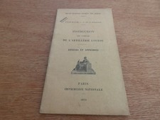 Ww1 manuel instruction d'occasion Ww1 manuel instruction d'occasion  France