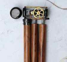 Usado, Bengala para caminhada design de motor a vapor cabo de madeira steampunk unissex retrô elegante comprar usado  Enviando para Brazil
