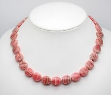 Rhodochrosit kette val gebraucht kaufen  Idar-Oberstein