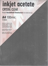 Sheets inkjet acetate for sale  PAISLEY