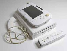FUNCIONAMENTO VERIFICADO - Pacote de console Wii U 32GB branco, limpo, usado comprar usado  Enviando para Brazil