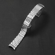 Compatível com pulseira de relógio masculina de aço inoxidável Tissot T41/T006 pulseiras de metal 19 mm comprar usado  Enviando para Brazil