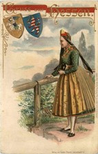 Gruss hessen tracht gebraucht kaufen  Eimeldingen