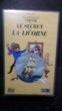 Tintin And The Secret Of The Unicorn Comics Bd Vhs K7 Video Cassette Used comprar usado  Enviando para Brazil