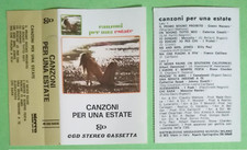 Copertina inlay musicassetta usato  Ferrara