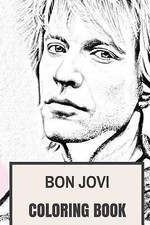 Usado, Bon Jovi Coloring Book: American Rock Band and Epic Legendary Frontman... comprar usado  Enviando para Brazil