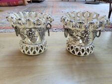 Paire corbeilles faience d'occasion  Gap