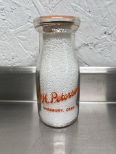 Petersen milk bottle for sale  Quaker Hill