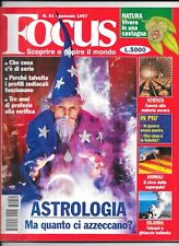 Rivista focus gennaio usato  Monza