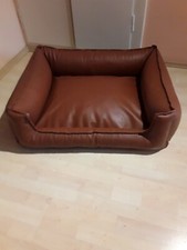 Hundebett kunstleder hundekiss gebraucht kaufen  Duisburg