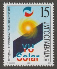 Energia solar Iugoslávia 2001 #2530 - MNH comprar usado  Enviando para Brazil