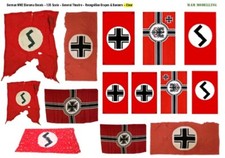 Adesivos de diorama alemães da Segunda Guerra Mundial 1:35 – cortinas e banners de reconhecimento comprar usado  Enviando para Brazil