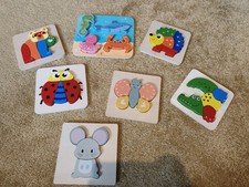 Kinder holz logikspiel gebraucht kaufen  Zittau