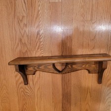 Wooden wall shelf for sale  Saint Paul