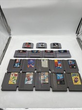 Lote de jogos de cartucho vintage Nintendo Snes N64 Nes Mario NÃO TESTADOS comprar usado  Enviando para Brazil