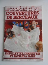 Crochet couvertures berceaux d'occasion  Saint-Éloy-les-Mines
