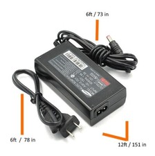 Substituição [Samsung] 36W Laptop Adaptador AC/DC e Carregador Cabo de Fonte de Alimentação - 12 pés comprar usado  Enviando para Brazil
