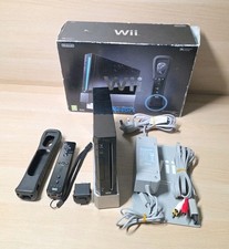 Nintendo wii black for sale  EXETER