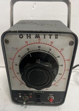 Ohmite variable transformer for sale  Milford