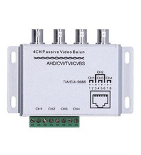Transceptor de vídeo HD passivo 4 canais Balun BNC RJ45 UTP conversor de cabo para 1080P comprar usado  Enviando para Brazil