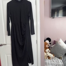 Ladies black maxi for sale  ROTHERHAM