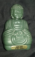 JADE EAST BUDDHA VERDE PLÁSTICO PARA DESPUÉS DEL AFEITADO 3 oz DECANTADOR VACÍO *HALLAZGO RARO* segunda mano  Embacar hacia Mexico