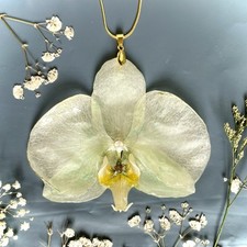 Orchid pendant necklace for sale  KILMARNOCK