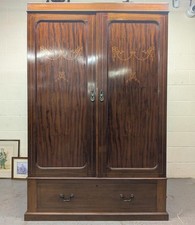 Edwardian mahogany inlaid for sale  CHORLEY