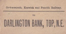 Railway luggage label for sale  WATFORD