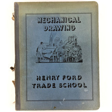 Mechanical Drawing (1941) - Henry Ford Trade School Vintage Drafting Textbook comprar usado  Enviando para Brazil