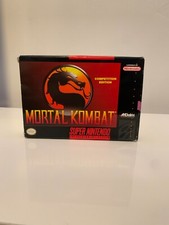 Usado, SNES Mortal Kombat Competition Edition na caixa com manual e pôster! comprar usado  Enviando para Brazil