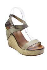 Sandalias de cuña See by Chloe para mujer con hebilla al tobillo y punta abierta color tostado talla 39 segunda mano  Embacar hacia Argentina