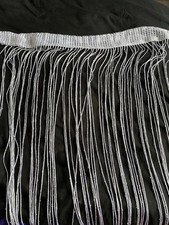Bändervorhang weiß glitzer gebraucht kaufen  Königsee