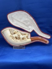 Antique carved meerschaum for sale  WARWICK