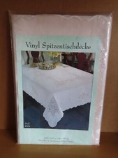 Vinyl spitzentischdecke beige gebraucht kaufen  Wissen-Umland