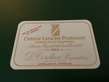 Etiquette chateau lafaurie d'occasion  Nantes-