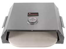 Forno per pizza pane in acciaio inox NON elettrico o gas con termostato e pietra comprar usado  Enviando para Brazil