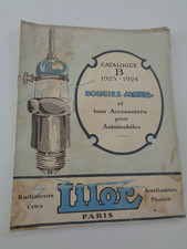 Catalogue bougies morel d'occasion  Vesoul