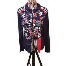 Jaqueta Regatta Sport Everyday Active, Feminina, Tamanho 16, Azul/Vermelho/Branco, Floral comprar usado  Enviando para Brazil